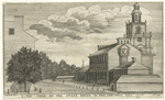 A N.W. view of the State House in Philadelphia taken 1778.