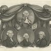 Presidents of the United States : Washington, Adams, Jefferson and Madison.