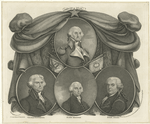 Presidents of the United States : Washington, Adams, Jefferson and Madison.