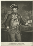 Commodore Hopkins, Commander in Chief of the American Fleet.