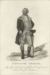 Nathaniel Green, Major General of the armies of the United States of Ameirca, in the War of Revolution.