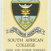 South African College, High and Junior Schools, Cape Town.
