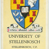 University of Stellenbosch, Stellenbosch, C.P.