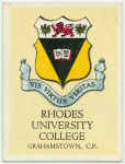 Rhodes University College, Grahamstown, C.P.