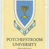 Potchefstroom University, Transvaal.