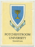 Potchefstroom University, Transvaal.
