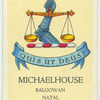 Michaelhouse, Balgowan, Natal.