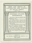 Diocesan College, Rondebosch, C.P.
