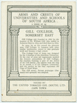 Gill College, Somerset East, C.P.