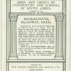 Michaelhouse, Balgowan, Natal.