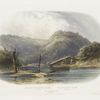 Ansicht von Mauch-Chunk (Pennsylvanien). Vue de Mauch-Chunk (Pennsylvanie). View of Mauch-Chunk (Pennsylvania).