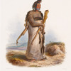 Mexkemahuastan, Chef der Gros-ventres des Prairies. Mexkemahuastan, Chef des Gros-ventres des Prairies. Mexkemahuastan, chief of the Gros-ventres des Prairies.