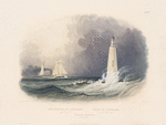 Leuchtthurm bei Cleveland am Erie See. Phare de Clevelandsur le Lac Erie. Cleveland Lighthouse on the Lake Erie.