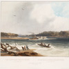 Das Dampfboot Yellow-Stone am 19-ten April 1833. Le bateau à vapeur Yellow-Stone, le 19 Avril 1883. The steamer Yellow-Stone on the 19th April 1833.