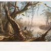 Mündung des Fox-River (Indiana). Embouchure du Fox-River (Indiana). Mouth of the Fox River (Indiana).
