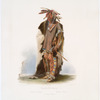 Wahk-Tä-Ge-Li, Dacota-Krieger.  Wahk-Tä-Ge-Li, Guerrier Dacota. Wahk-Tä-Ge-Li, a Sioux Warrior.