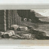 Basaltic columns.