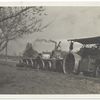 Hauling cement and gravel with a Buffalo Pitts traction train. (No. 6)