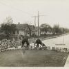 Detail of  construction of brick pavement, New York State Highway  Department.