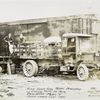 GMC Model KU 5 ton.  Motor under hood, model developed in Owosso, Mich., in 1913.