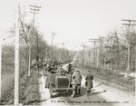 U.S. Army Overseas Drive Away; Woodward Ave. 1916