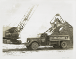 General Motors truck used by Foley & Beardslee being loaded