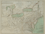 Bowles's new one-sheet map of the independent states of Virginia, Maryland, Delaware, Pensylvania, New Jersey, New York, Connecticut, Rhode Island, &c. : comprehending also the habitations & hunting countries of the confederate Indians.