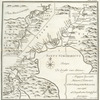 A particular map of the author's journey from Nagasaki, over the Island Kiusju [Kyushu], to Kokura.