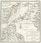 A particular map of the author's journey from Nagasaki, over the Island Kiusju [Kyushu], to Kokura.