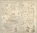 A map of the Empire of Japan, made by Dr. Kaempfer [with maps of Kamchatka, Northern coast of Japan, as well as some statistical data, the mariner's compass, rosaries and images of three Gods added by J.C. Scheuchzer]