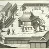 A view of the temple of Tensio Daisin, at Isje.