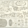 A map of the city of Nagasaki, and of the adjacent country;  Sorts of money current in the Japanese Empire.