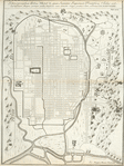 The ground-plot of the town of Miaco [Miyako-shi], the residence of the Ecclesiastical Hereditary Emperor of Japan.