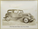 1934 Chevrolet Master Six Town Sedan.