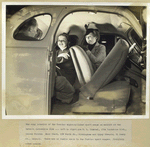 Cozy interior of the Pontiac Eight - Cylinder Sport Coupe.
