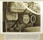1937 Pontiac - Driver's compartment.