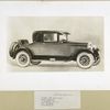 1926 Buick Model 54D.  Country Club Sport Coupe - three passenger.