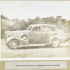 Buick cars for 1938 with new type of hood lid which lifts from the molding line.