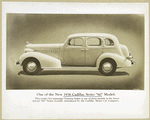 One of the new 1936 Cadillac Series