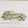1935 La Salle 5-Passenger Sedan.