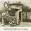 The smartly designed radiator grille and hood louvres of the 1937 La Salle V-8.