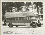 Model  Z - 1928. Forward door - windshield provided for upper deck.