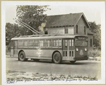 Model 701 - Trolley Coach 1932. No gasoline engine.
