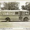 21 Passenger all metal city service yellow coach. Model 715 [exterior].