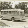 21 Passenger all metal city service yellow coach. Model 715 [exterior].