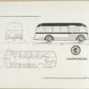 Yellow Coach  - 21 passenger transit  coach. [drawings].