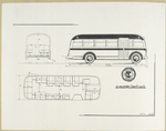 Yellow Coach  - 21 passenger transit  coach. [drawings].