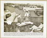 New Oldsmobiles in the new Customer Driveway Building