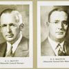 C. L. McCuen Oldsmobile General Manager ; D. E. Ralston Oldsmobile General Sales Manager