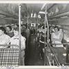 72 Passenger Double Deck Coach - Model 720 - inside with the passengers sitting.